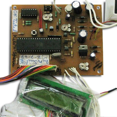 Mcu based ultrasonic distance meter